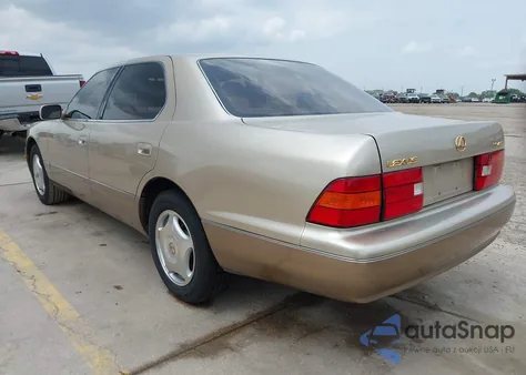 1999 Lexus Ls 400 из США, поврежденный, VIN JT8BH28F2X0152683